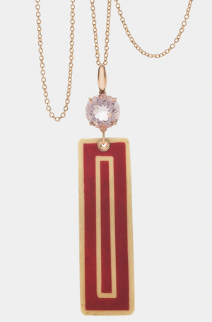 FRANCESCA VILLA - EASY LIVING 10A NECKLACE, WOOD