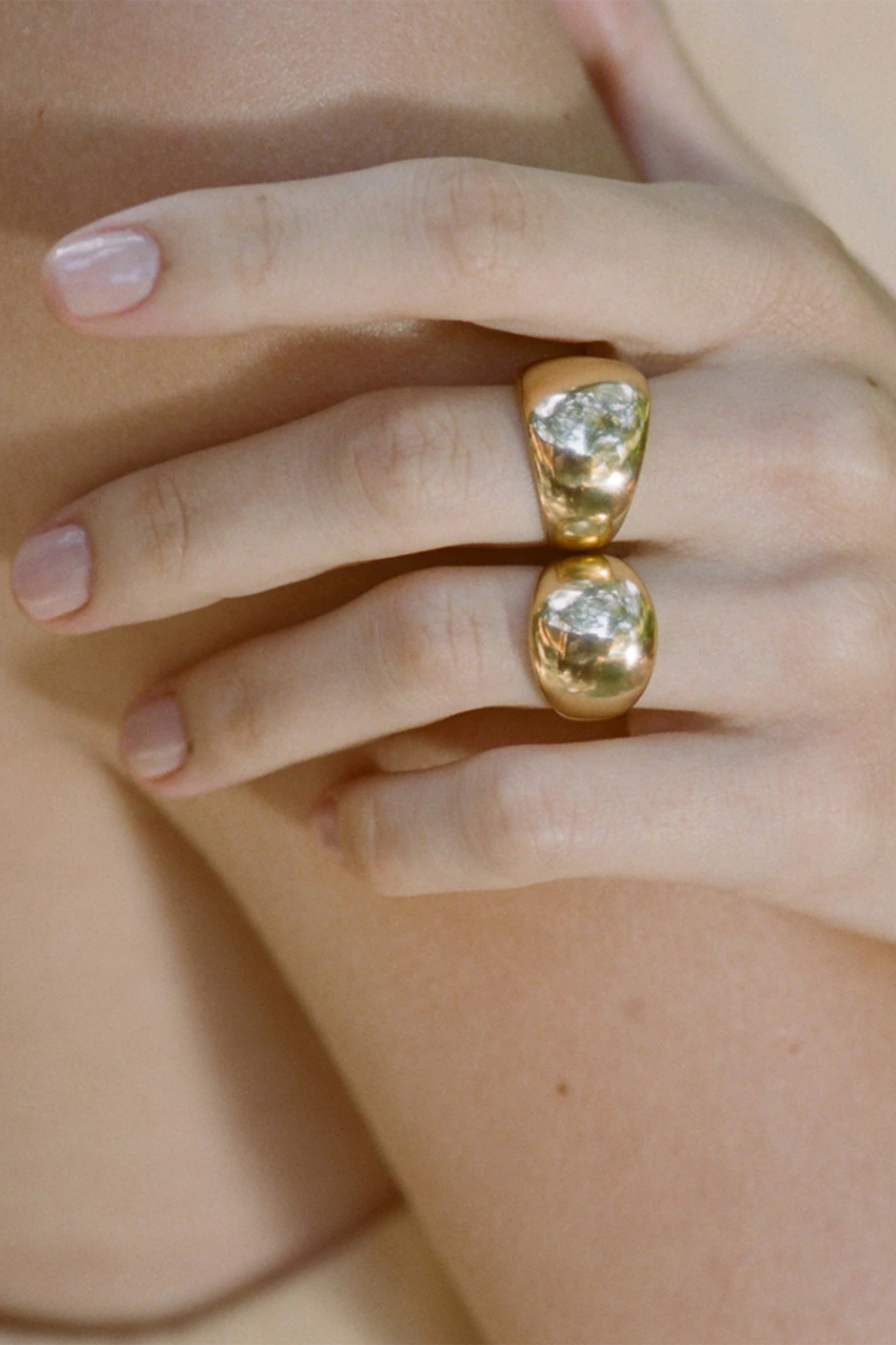 Gabriela Artigas - FLAT BALLOON RING, GOLD
