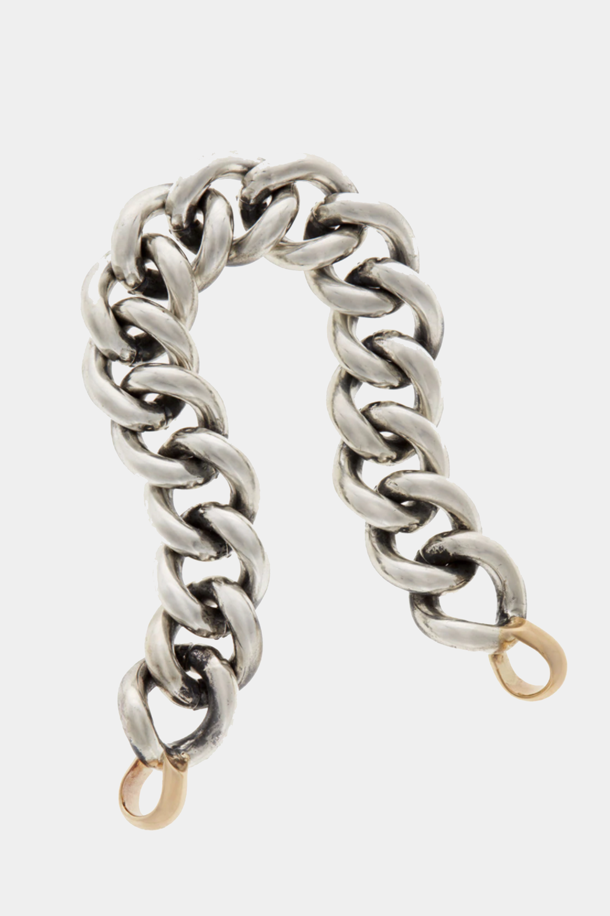 MARLA AARON MEGA CURB CHAIN NECKLACE, SILVER – Kick Pleat