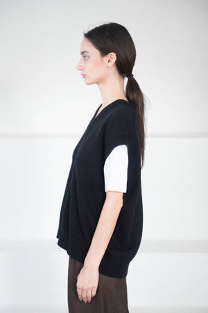 Studio Nicholson - Nouell Vest, Black