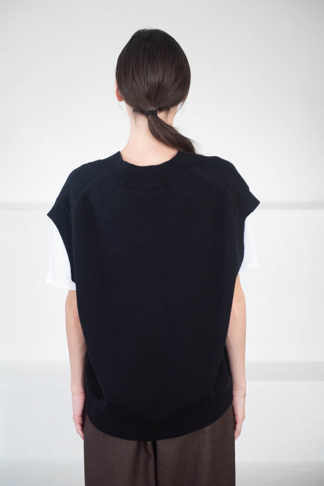 Studio Nicholson - Nouell Vest, Black