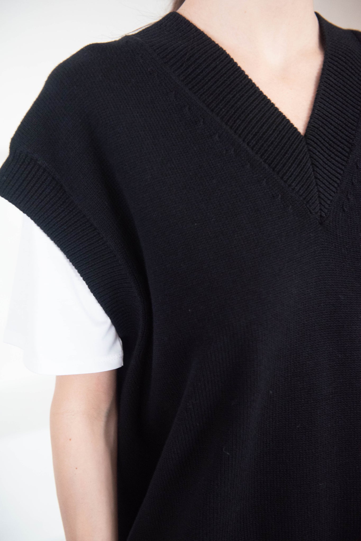 Studio Nicholson - Nouell Vest, Black