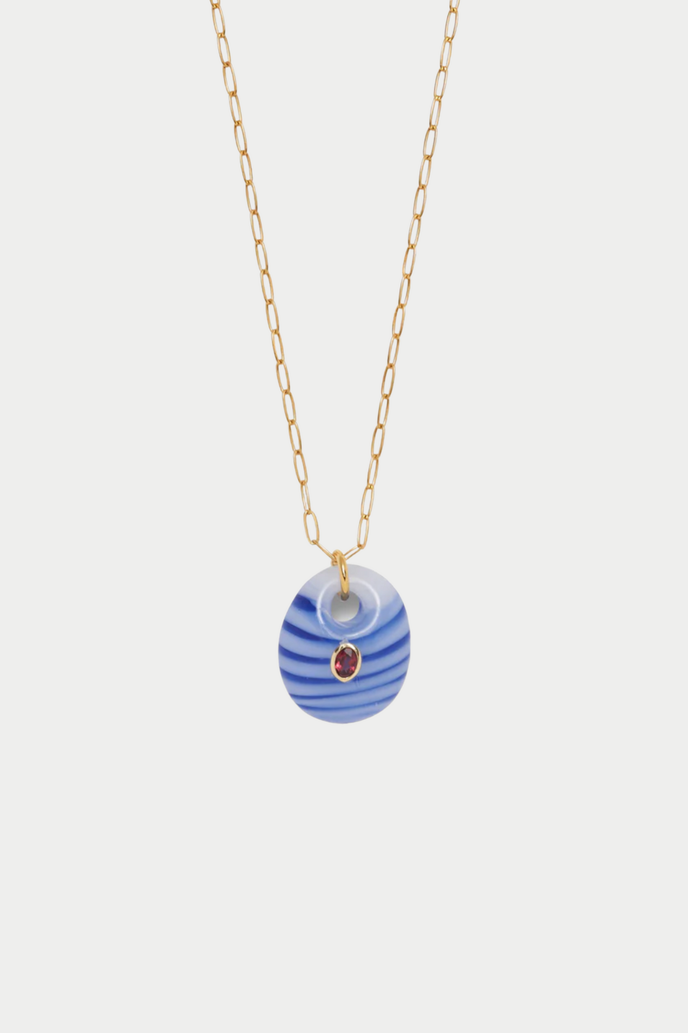 Lizzie Fortunato Jewels - Tidal Pendant, Blue