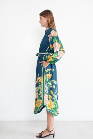 ALÉMAIS - Lyla Shirtdress, Royal Blue