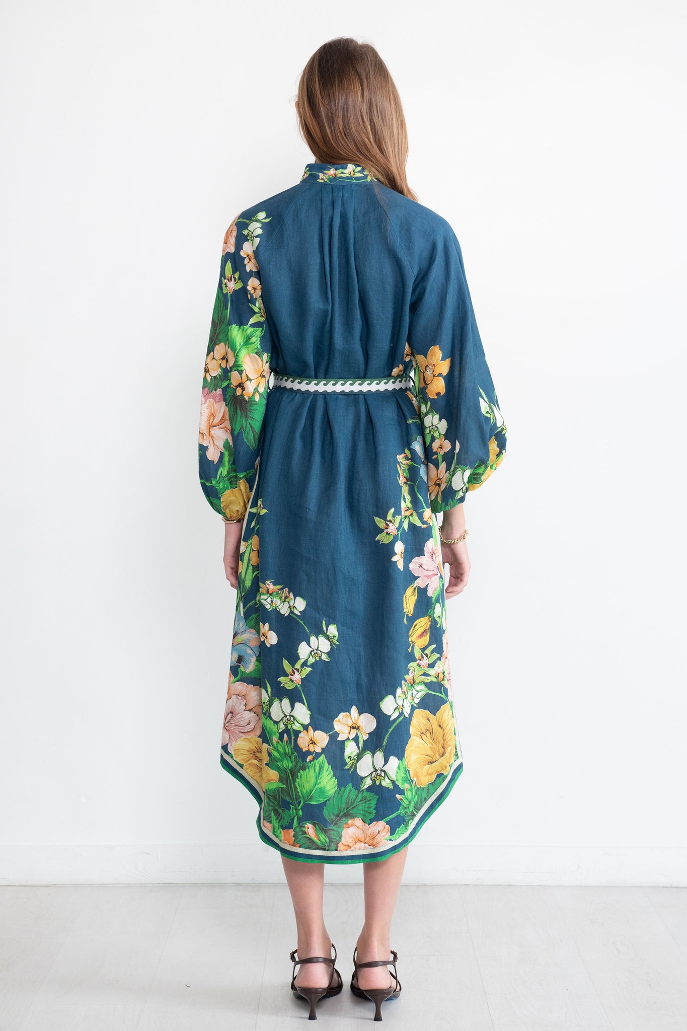 ALÉMAIS - Lyla Shirtdress, Royal Blue