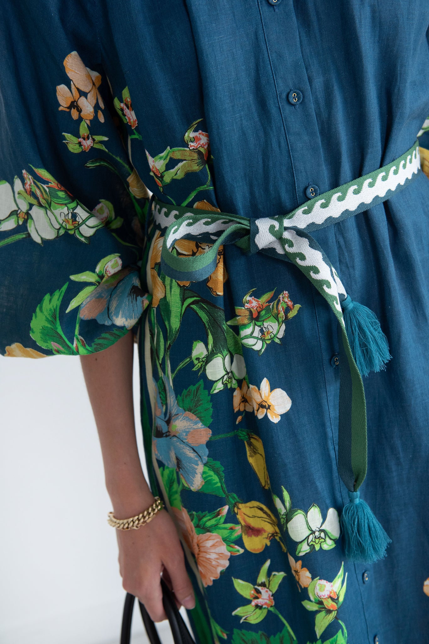 ALÉMAIS - Lyla Shirtdress, Royal Blue