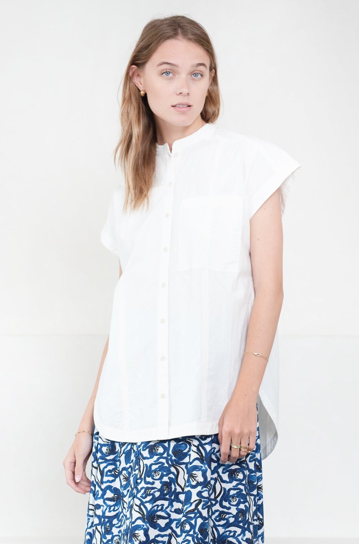 Apiece Apart - Pia Sleeveless Tuni, Cream