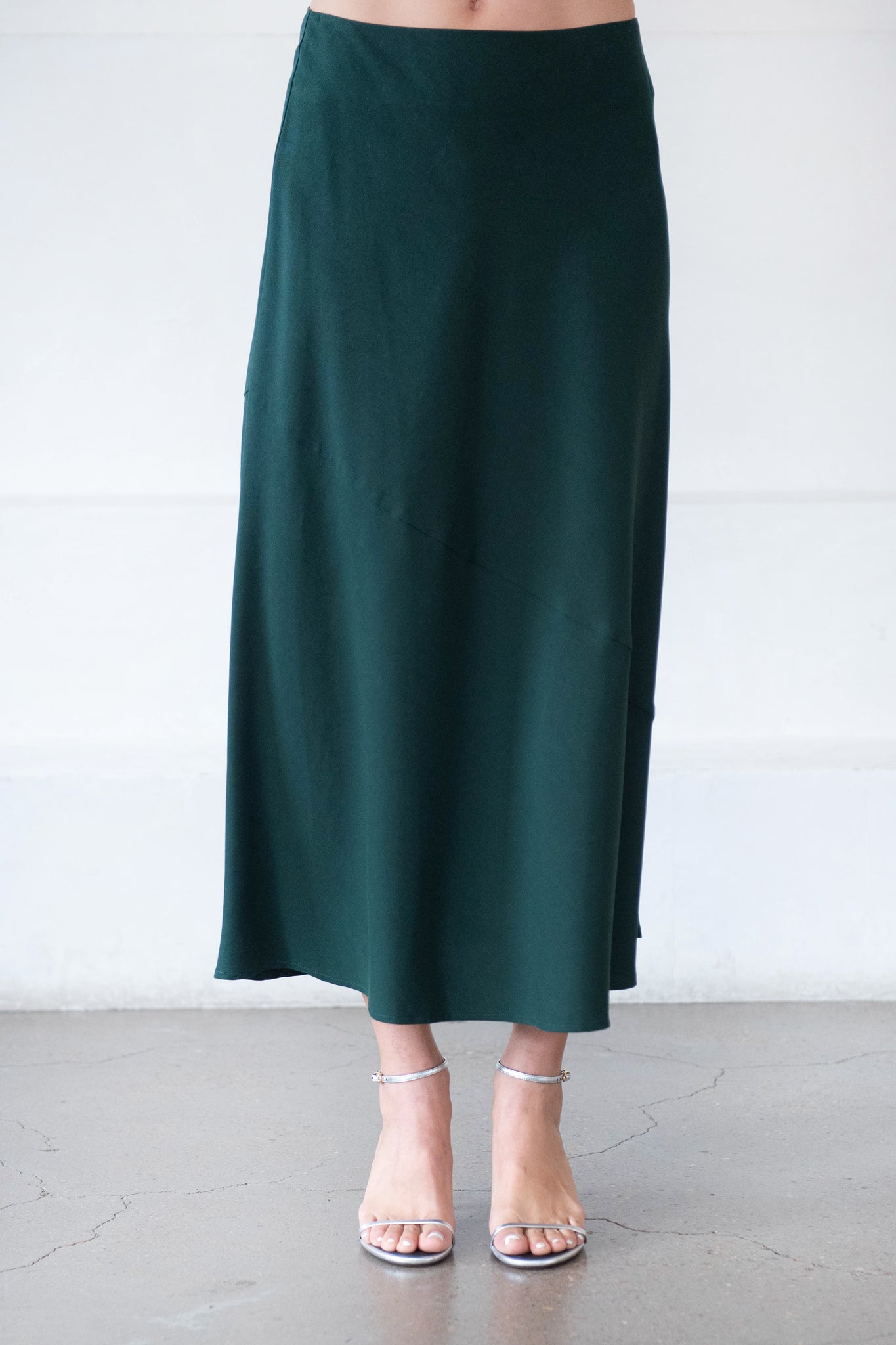 APIECE APART - Ami Slip Skirt, Studio Green