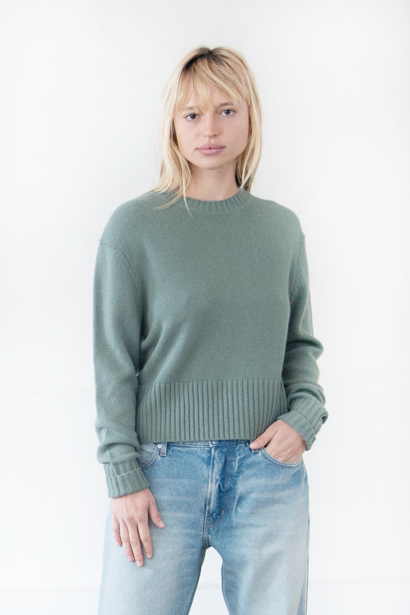 APIECE APART - Verbena Pullover, Agave