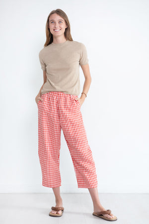 APUNTOB - Short Sleeve Knit, Sand