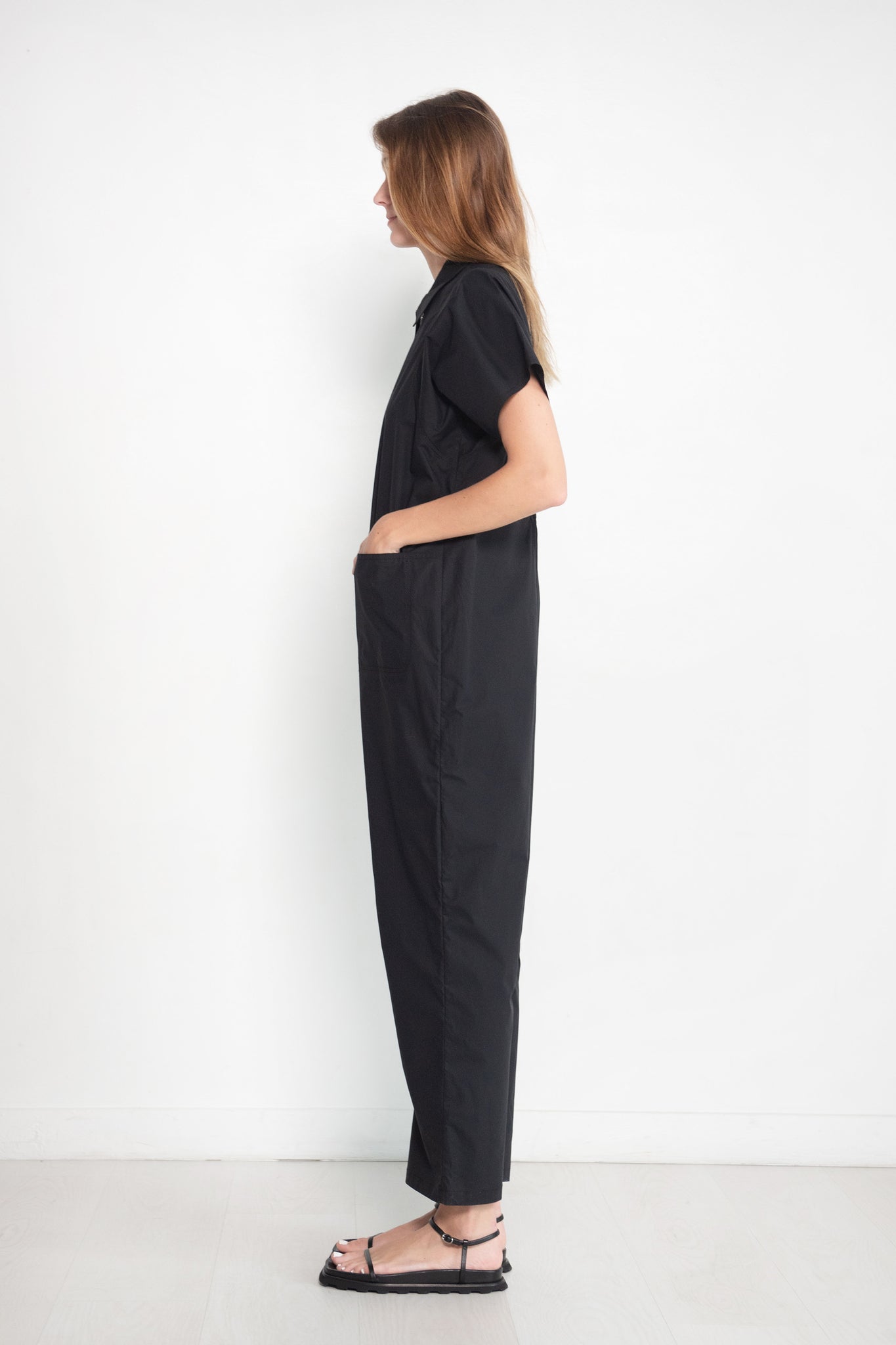 RACHEL COMEY - Barrie Jumpsuit, Black