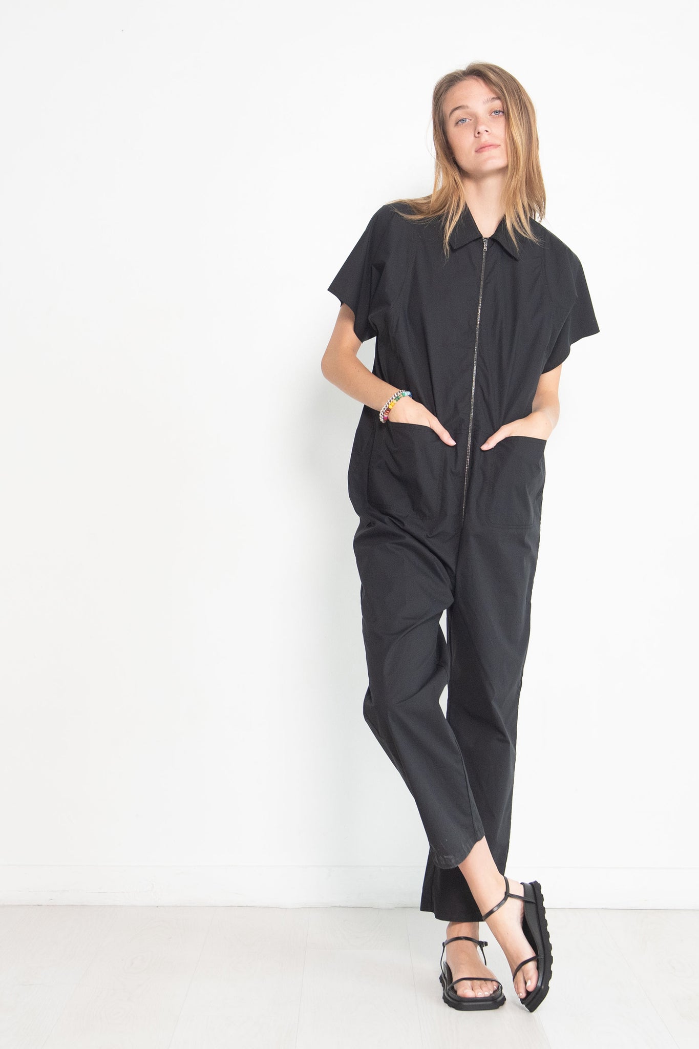 RACHEL COMEY - Barrie Jumpsuit, Black