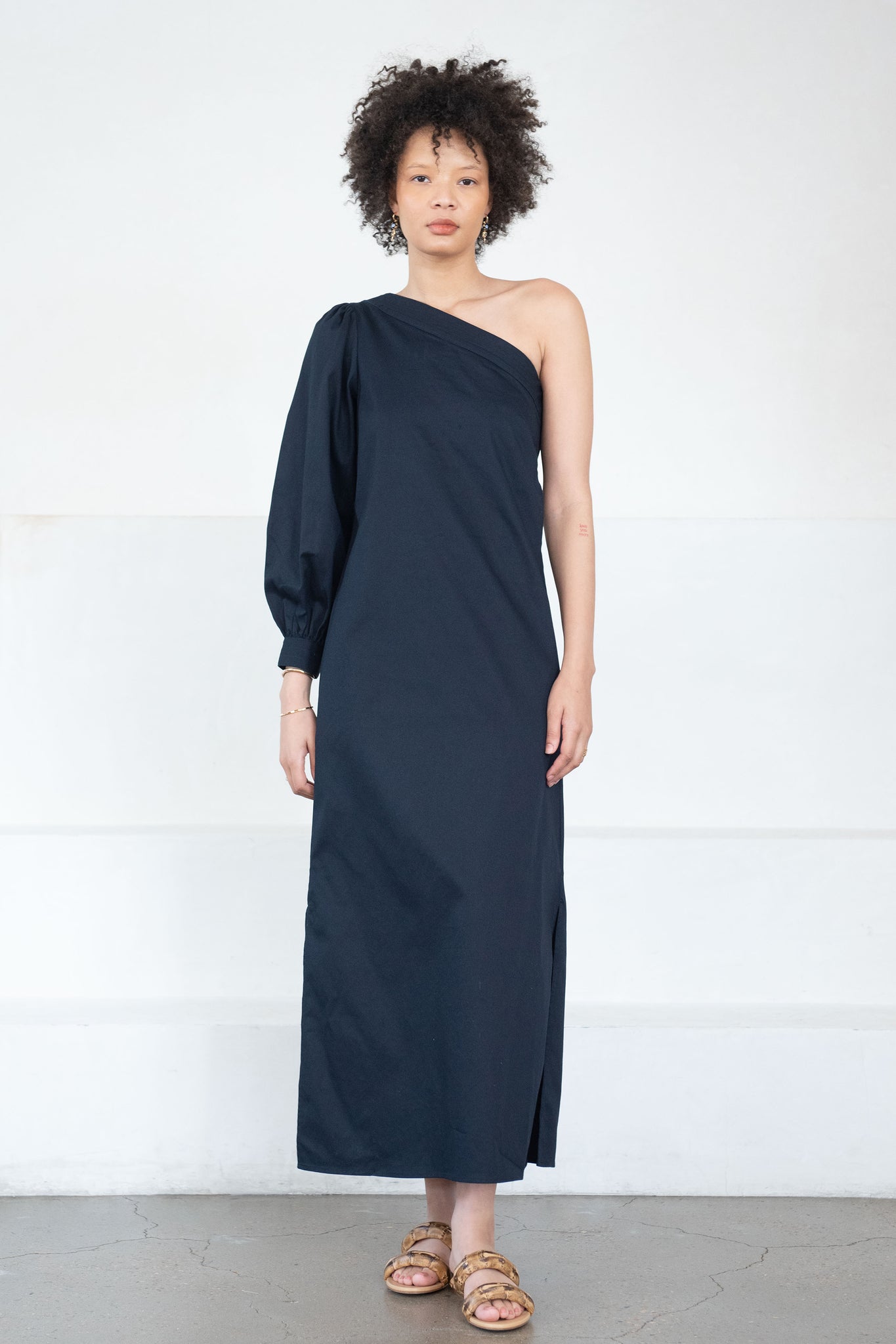 BIRD & KNOLL - Atlas Dress, Indigo