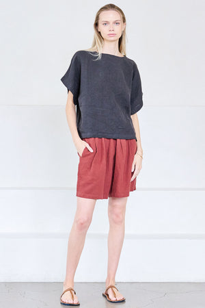 Black Crane - Carpenter Shorts, Brick