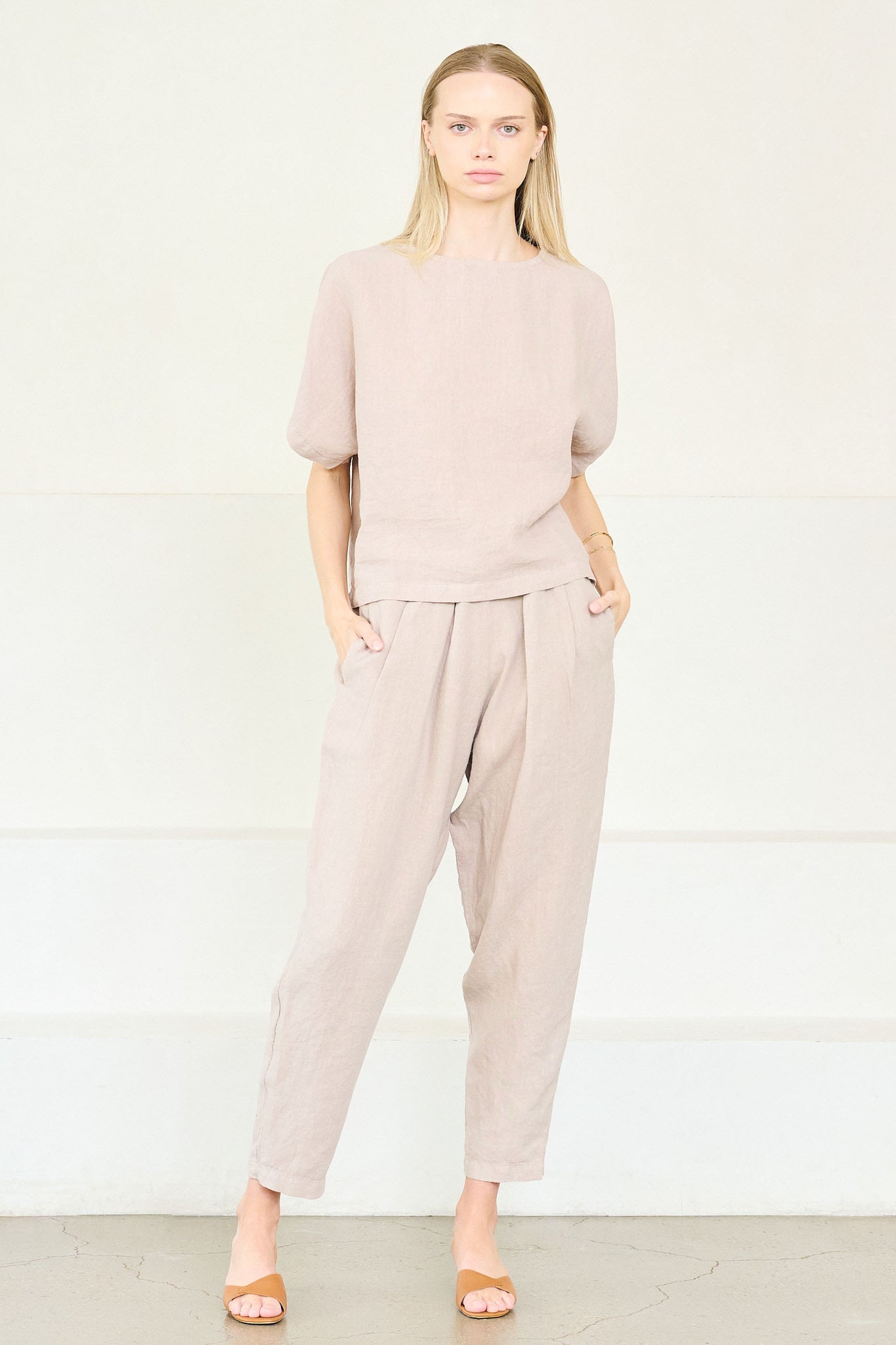 Black Crane - Carpenter Pant, Stone