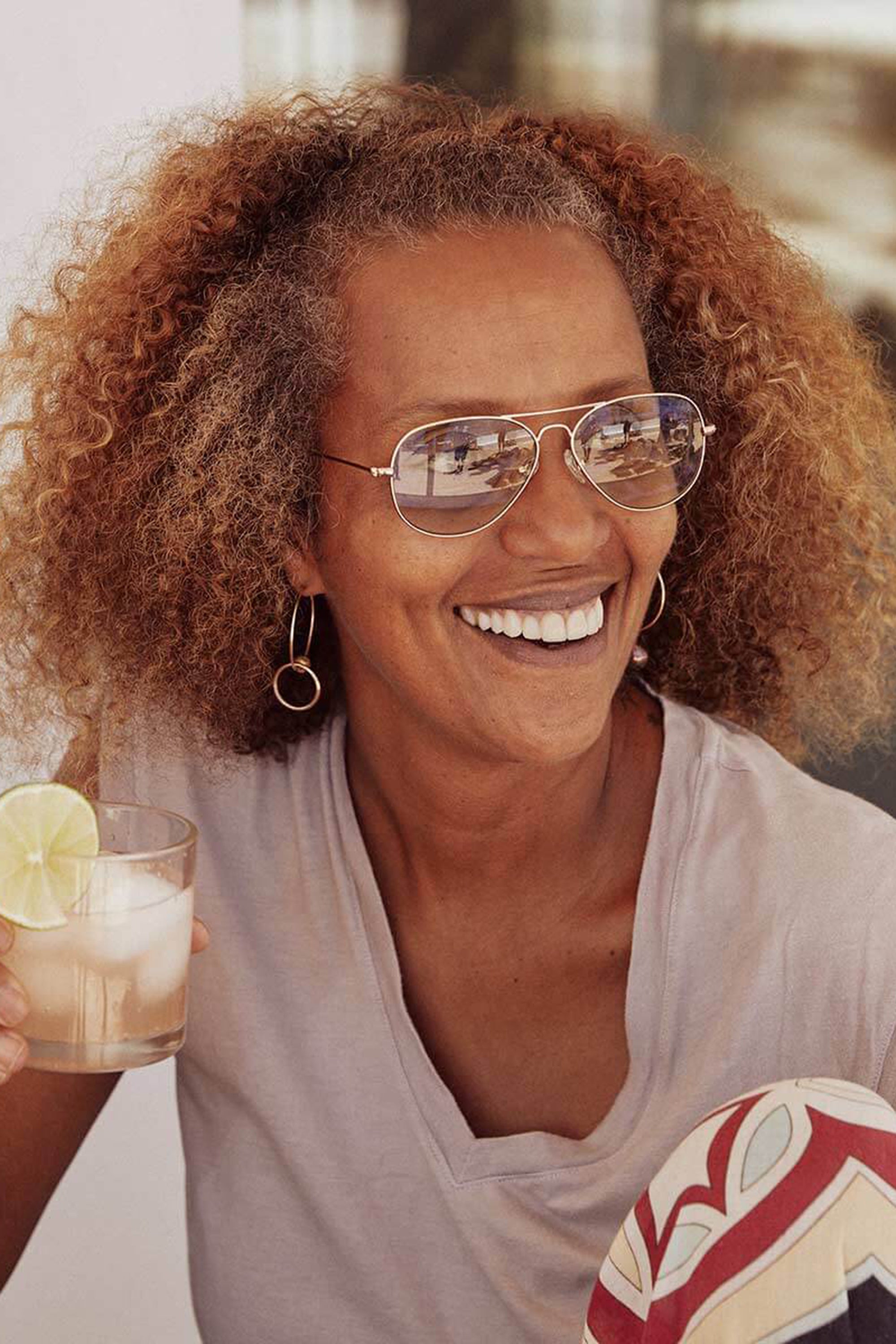 CADDIS - MABUHAY reader glasses, polished rose gold