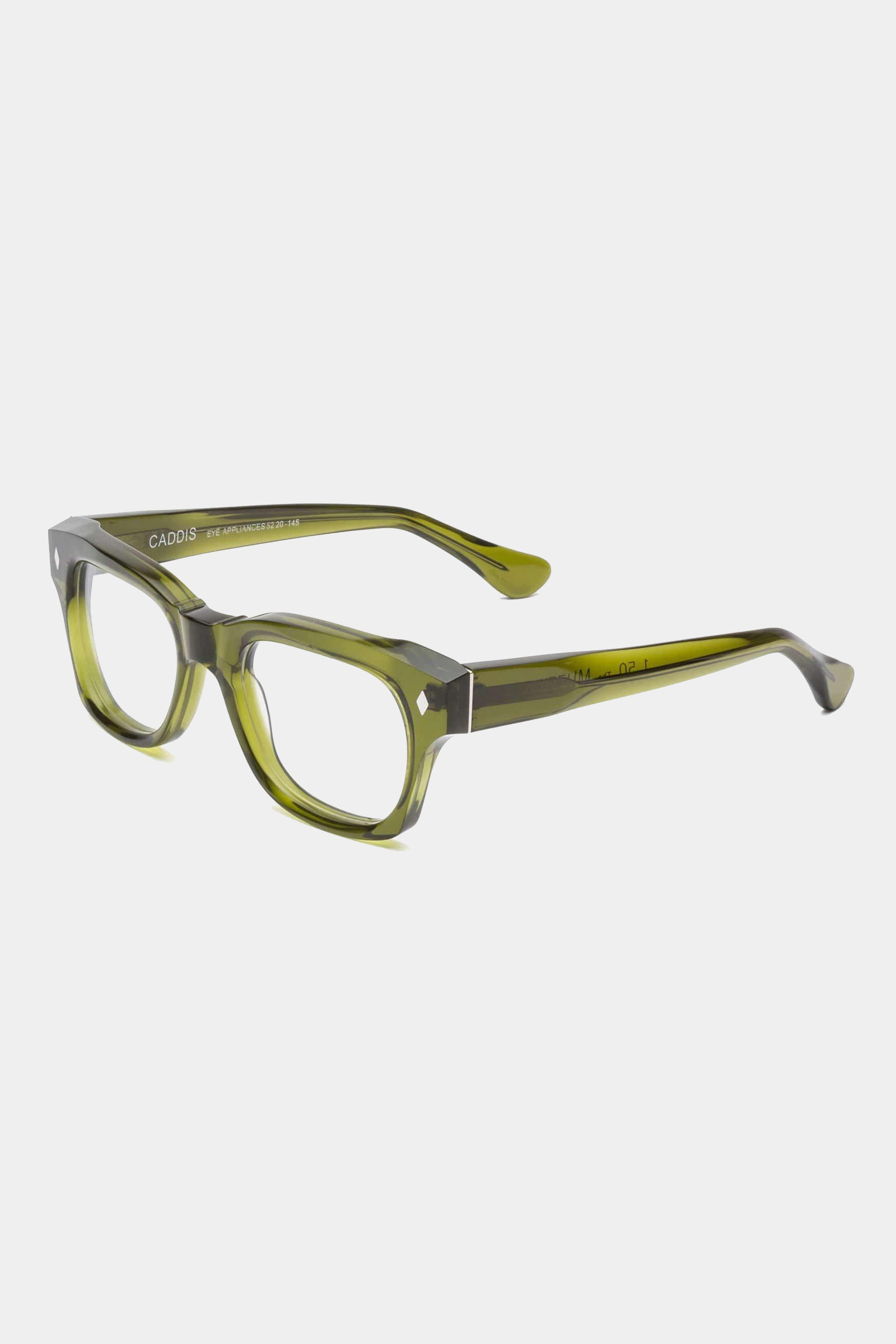 CADDIS - MUZZY READER GLASSES, HERITAGE GREEN