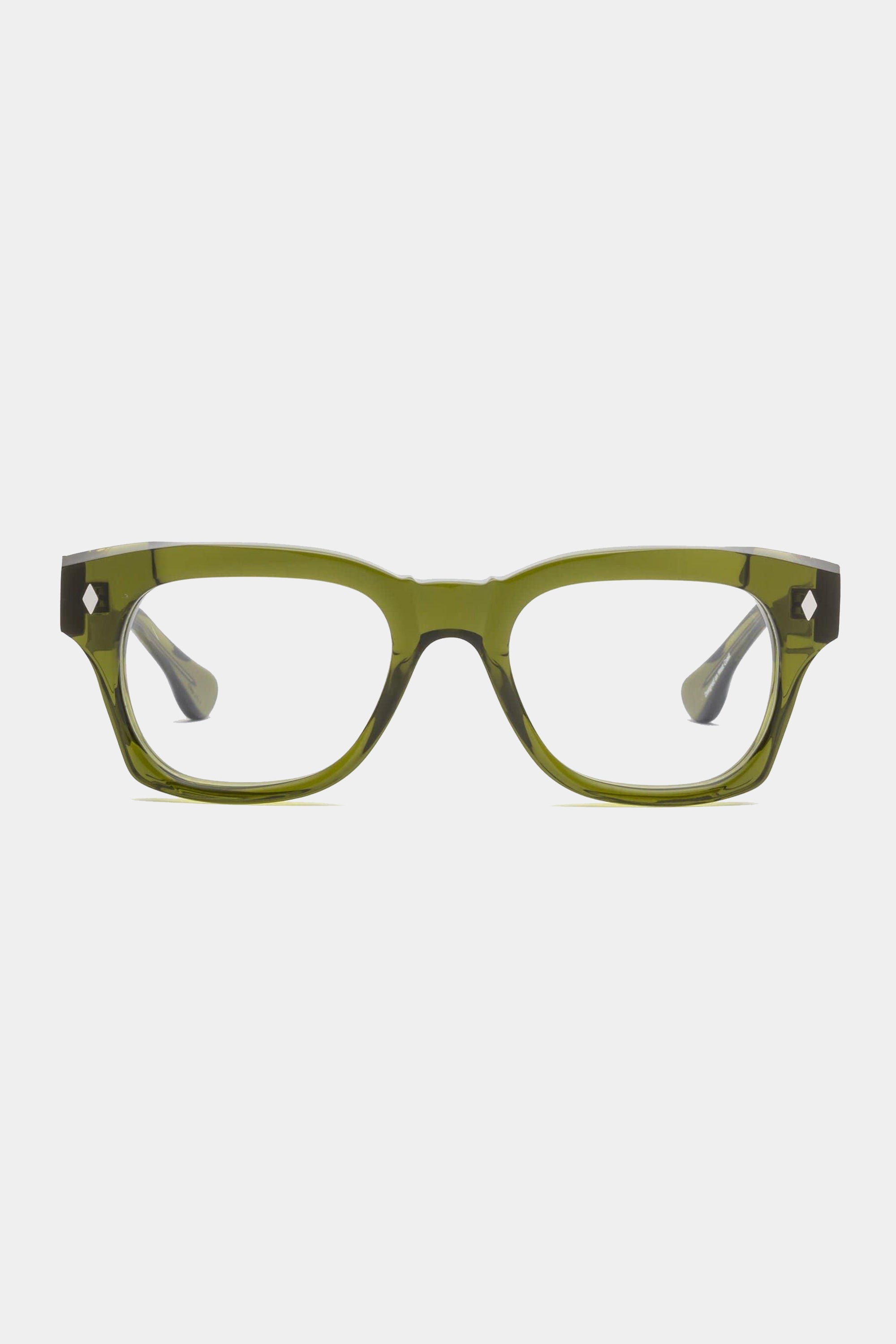 CADDIS - MUZZY READER GLASSES, HERITAGE GREEN