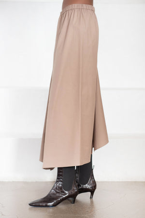 Christian Wijnants - Sonam Fluid Elastic Waistband Skirt, Sand
