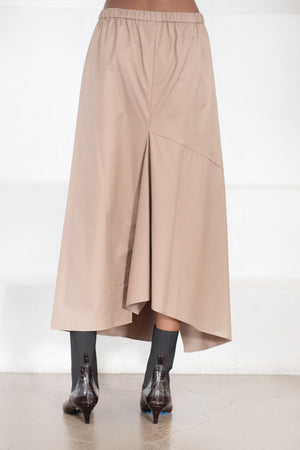 Christian Wijnants - Sonam Fluid Elastic Waistband Skirt, Sand