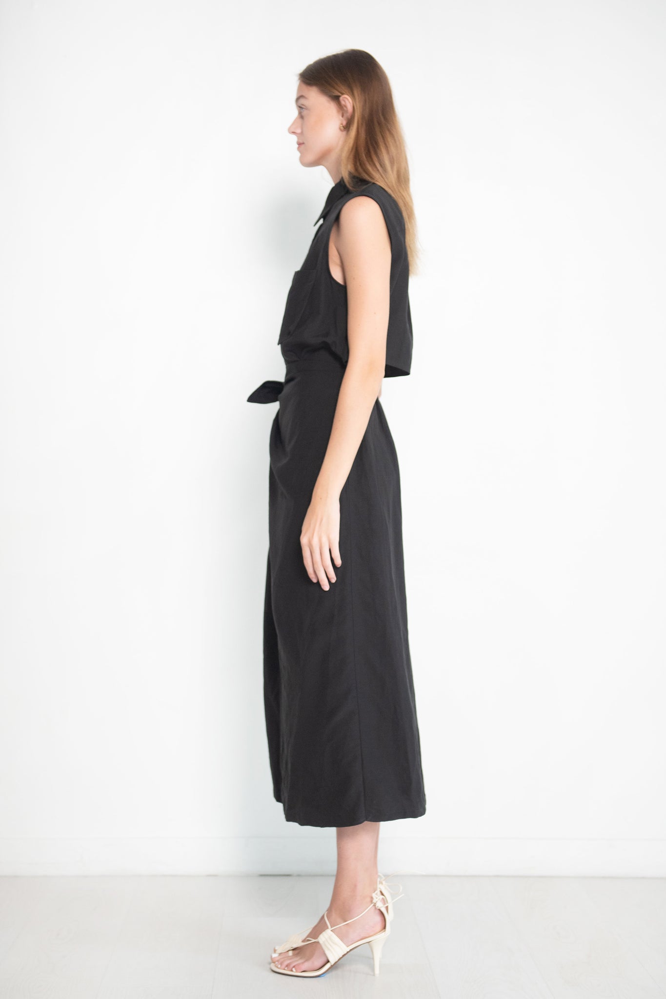 Christian Wijnants - Dofida Sleeveless Wrap Dress, Black