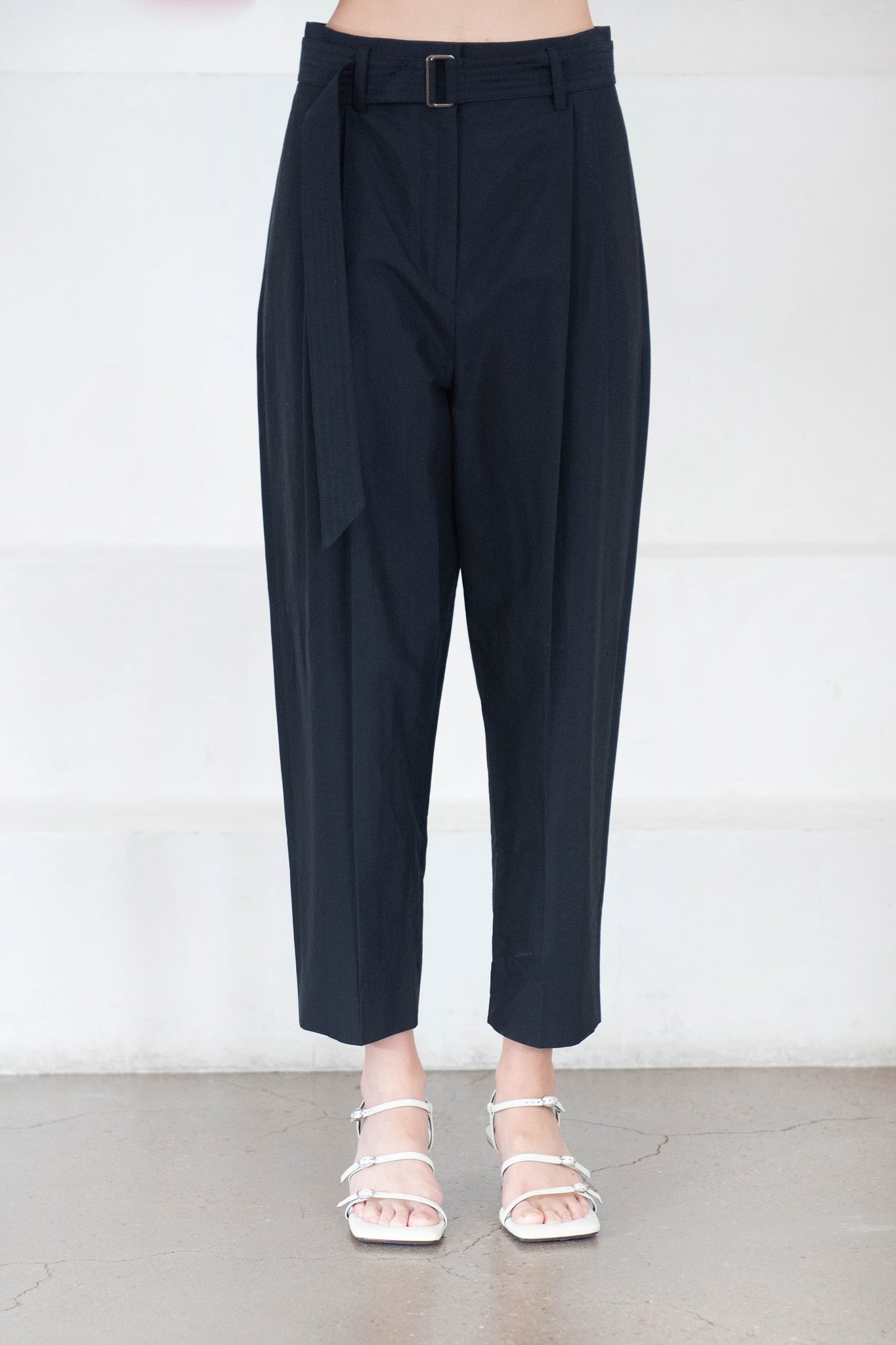 Christian Wijnants - Puro Cropped Trousers, Dark Navy