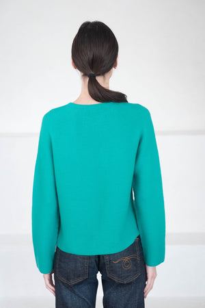 Christian Wijnants - Kopasi Whole Garment Sweater, Emerald