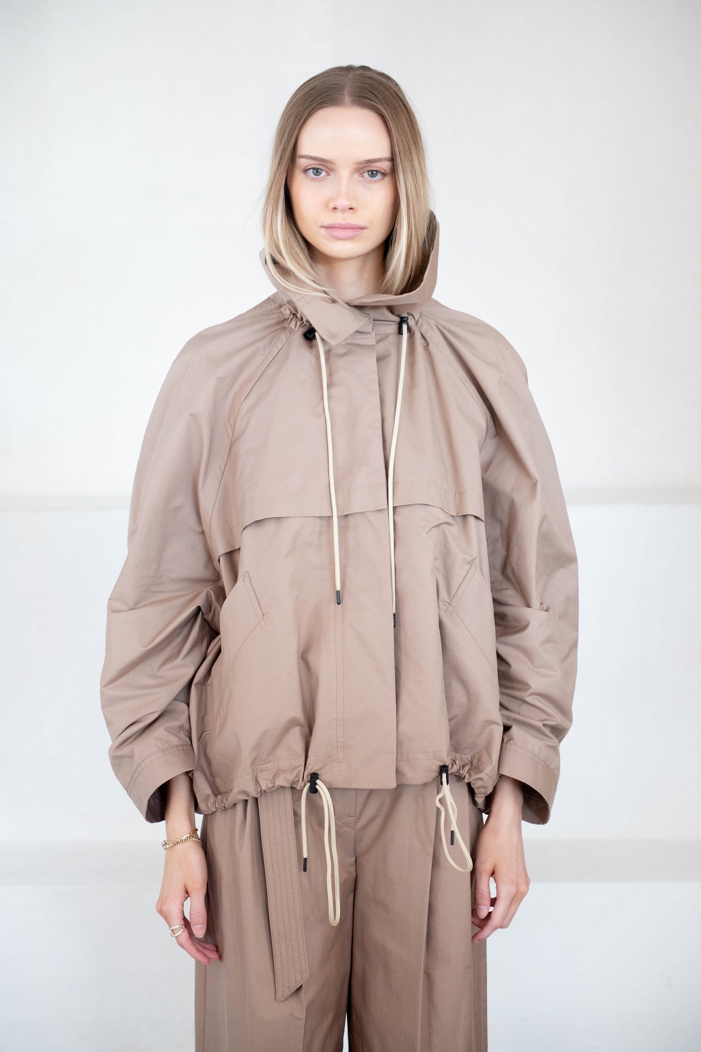Christian Wijnants - Jonis Short Parka, Sand