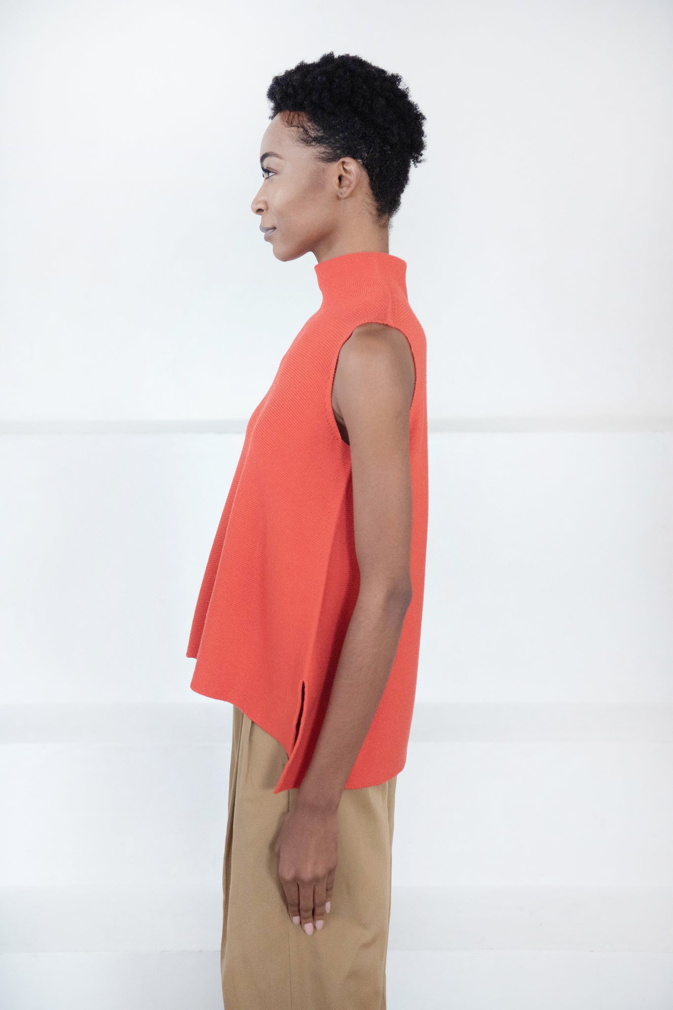 Christian Wijnants - Kewit Whole Garment Top, Red Coral