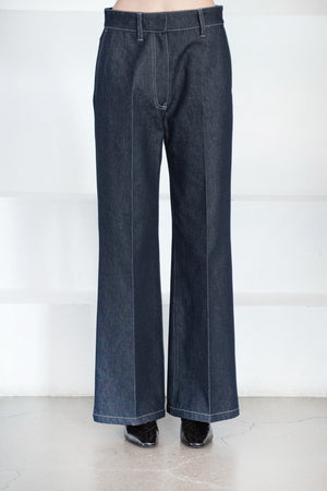 Christian Wijnants - Pantom Denim Trousers, Dark Denim