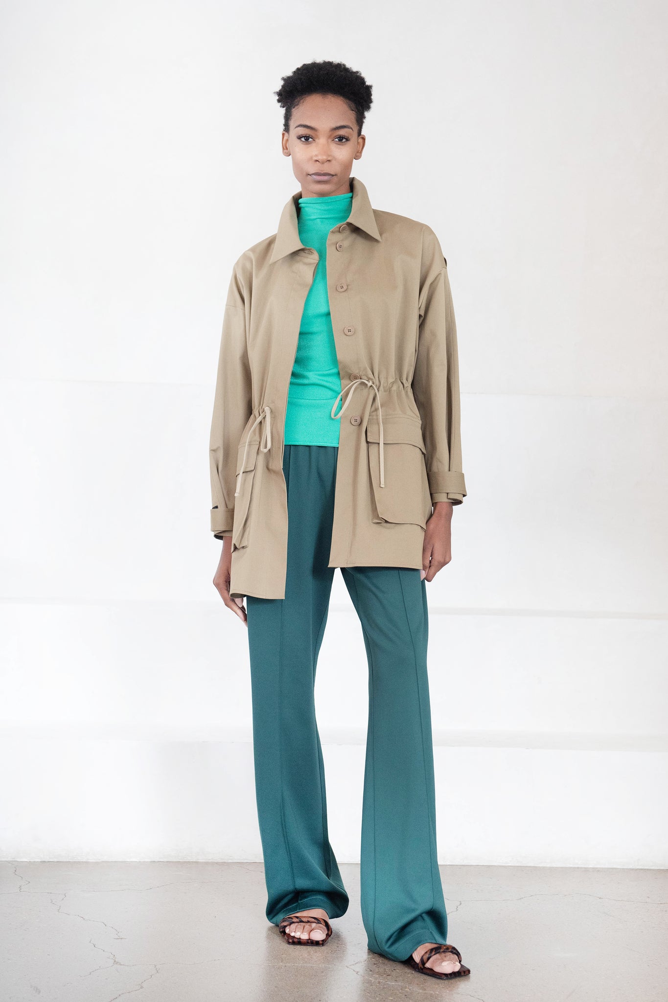 Christian Wijnants - Kiyomi Whole Garment Top, Seafoam