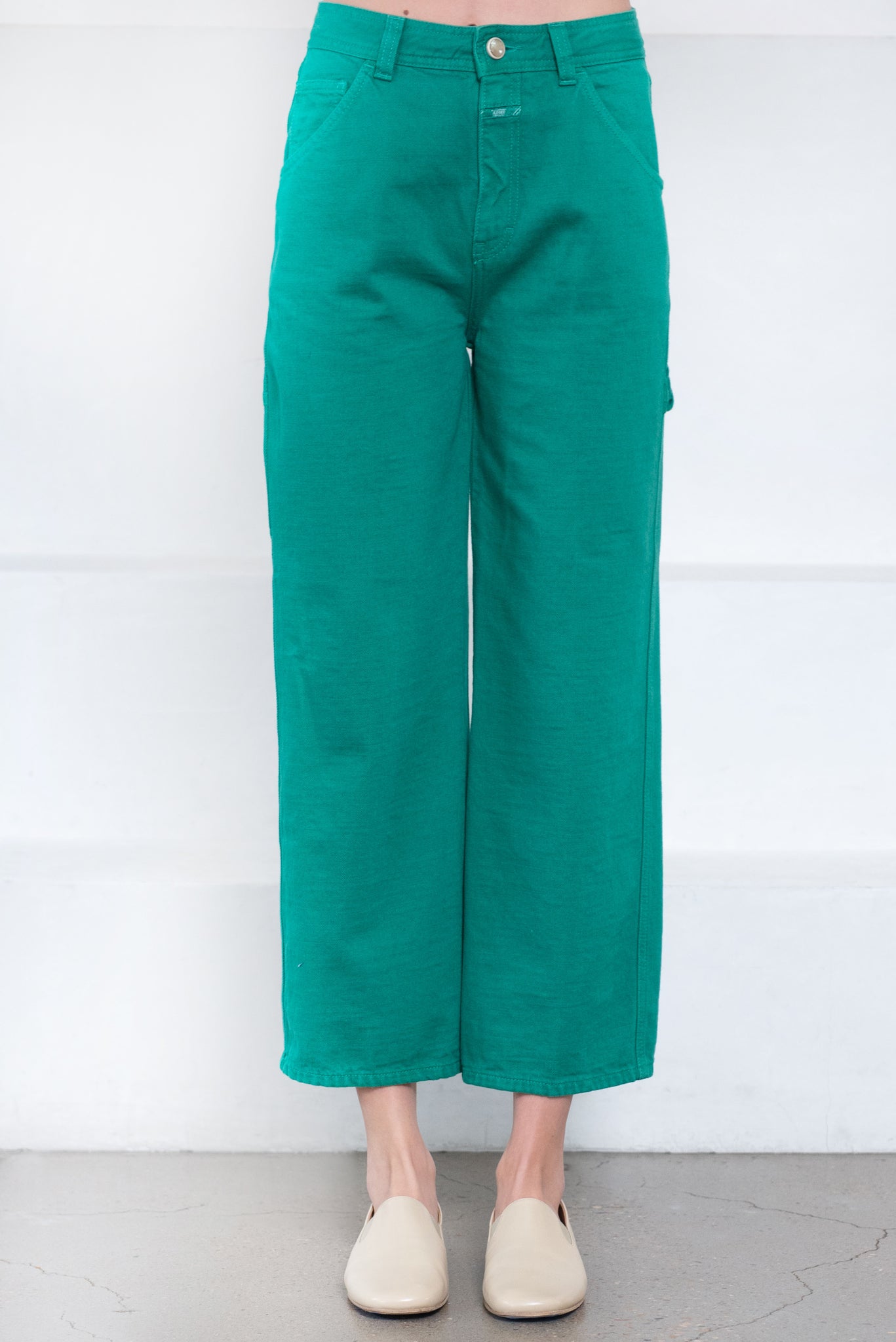 Closed - Neige Jeans, Greem Patina