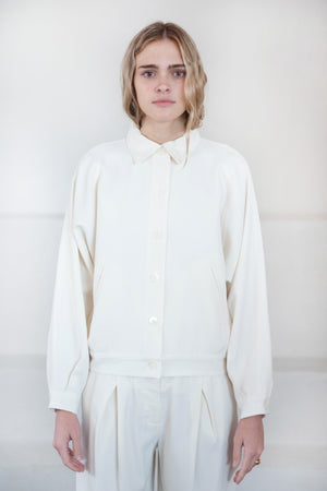 CO - Curved Armhole Jacket, Ivory