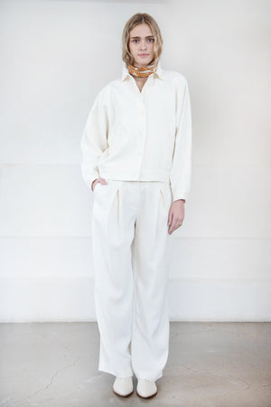 CO - Curved Armhole Jacket, Ivory