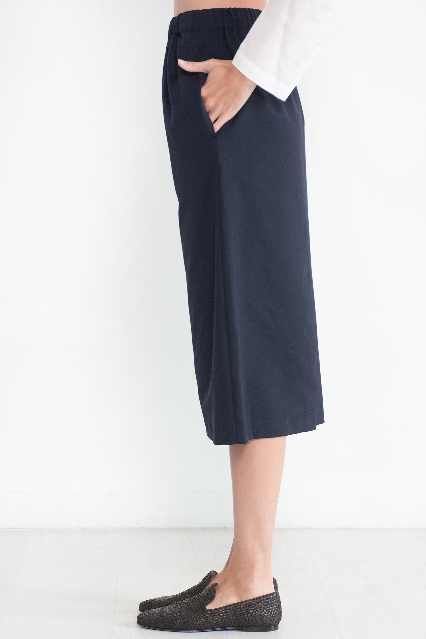 Comme des Garçons - Skirt, Navy