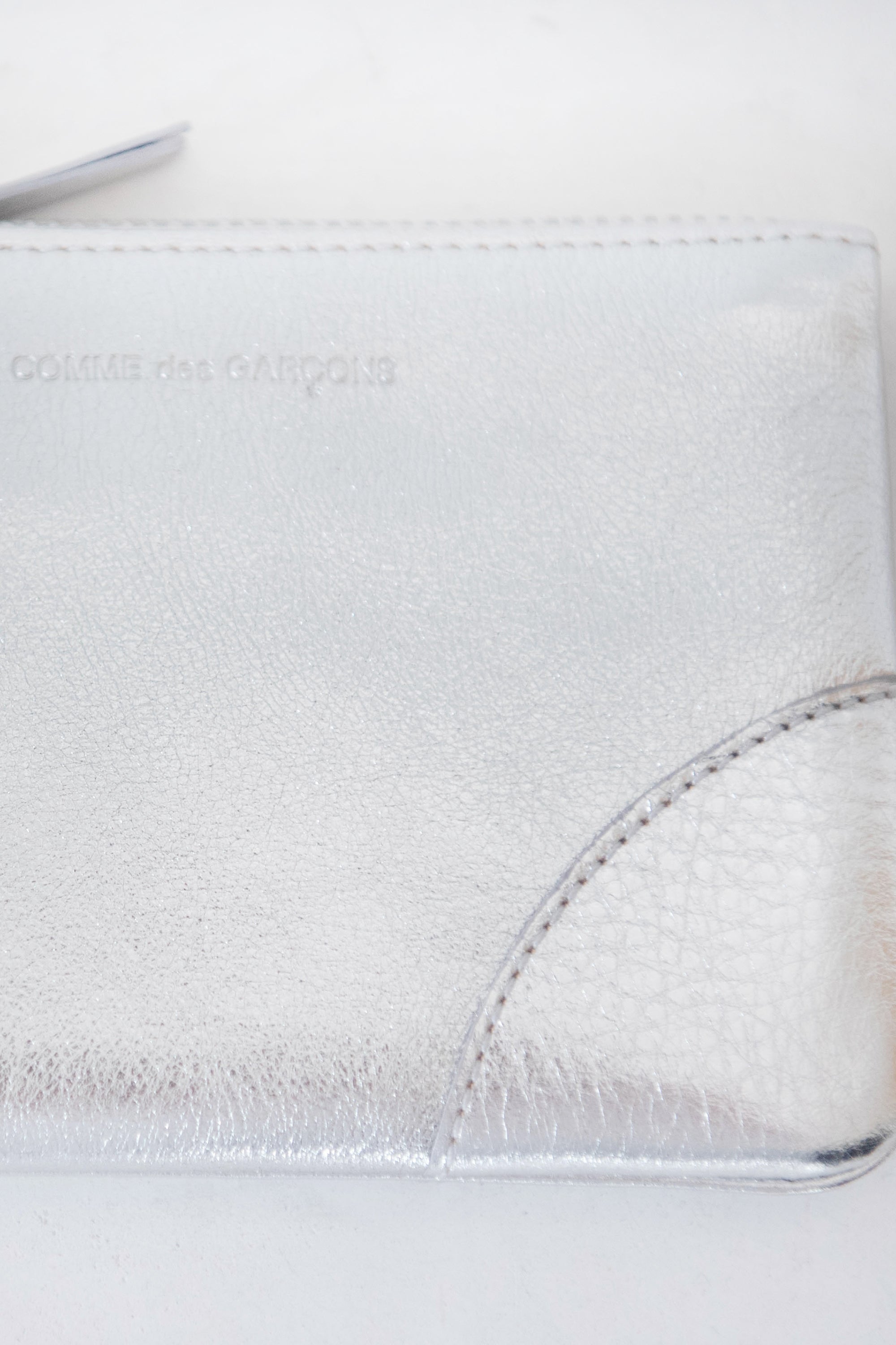 Comme des Garçons - Small Metallic Coin Wallet, Silver