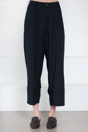CORDERA - Straight Pants Hem, Black