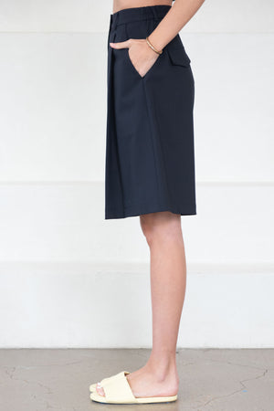 CORDERA - Tailoring Bermuda Short, Black
