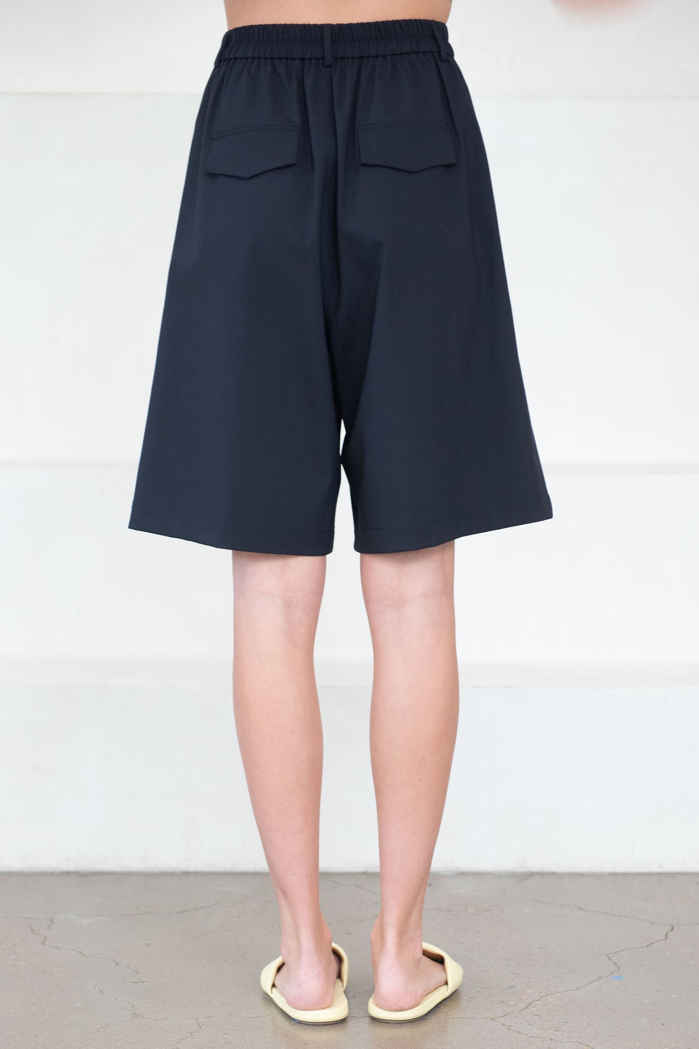 CORDERA - Tailoring Bermuda Short, Black