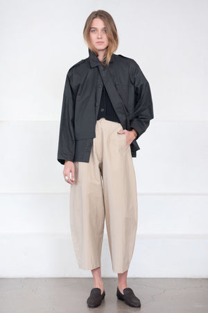 CORDERA - Utility Trench Jacket, Black