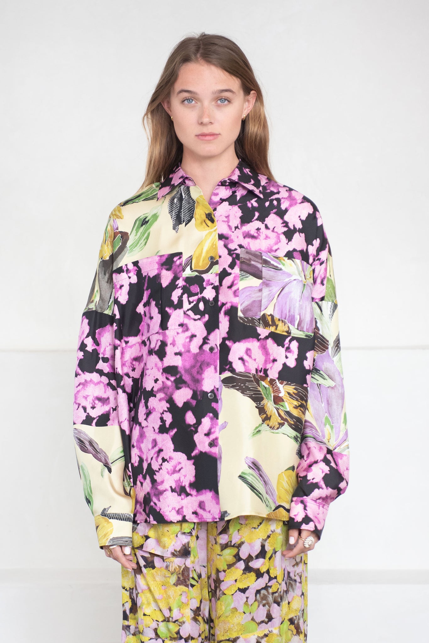 DRIES VAN NOTEN - Casia Shirt, Dessin B
