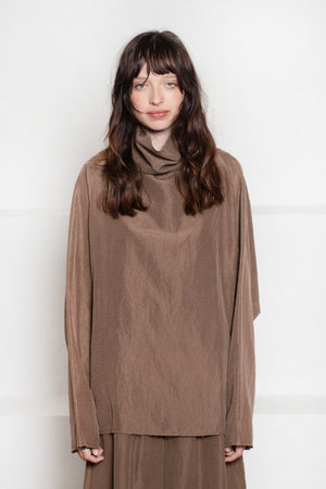Dušan - Batwing Oversized Shirt, Glace