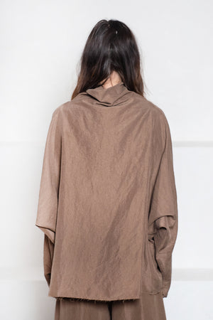 Dušan - Batwing Oversized Shirt, Glace