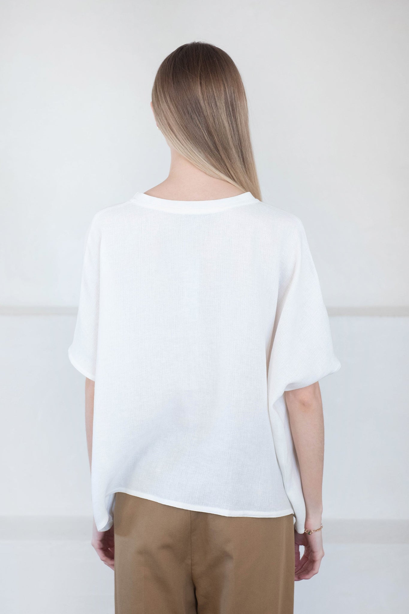 Dušan - Easy T-Shirt, White