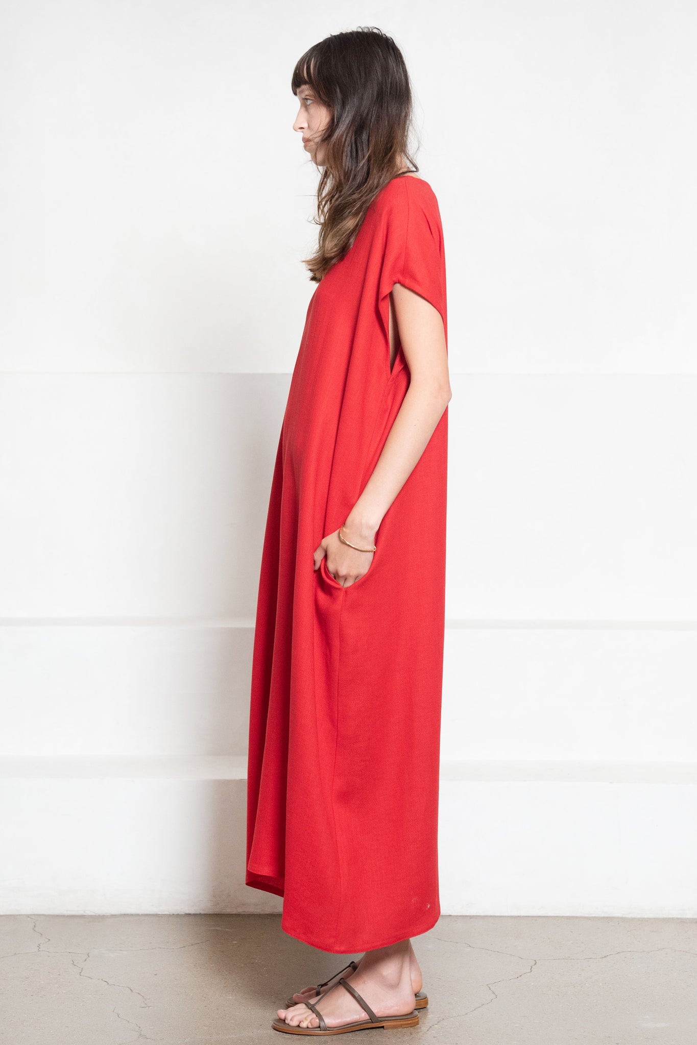 Dušan - Playsuit, Rosso
