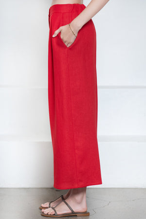 Dušan - Full Pants, Rosso