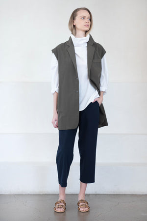 Dušan - Sleeveless Men's Jacket, Military