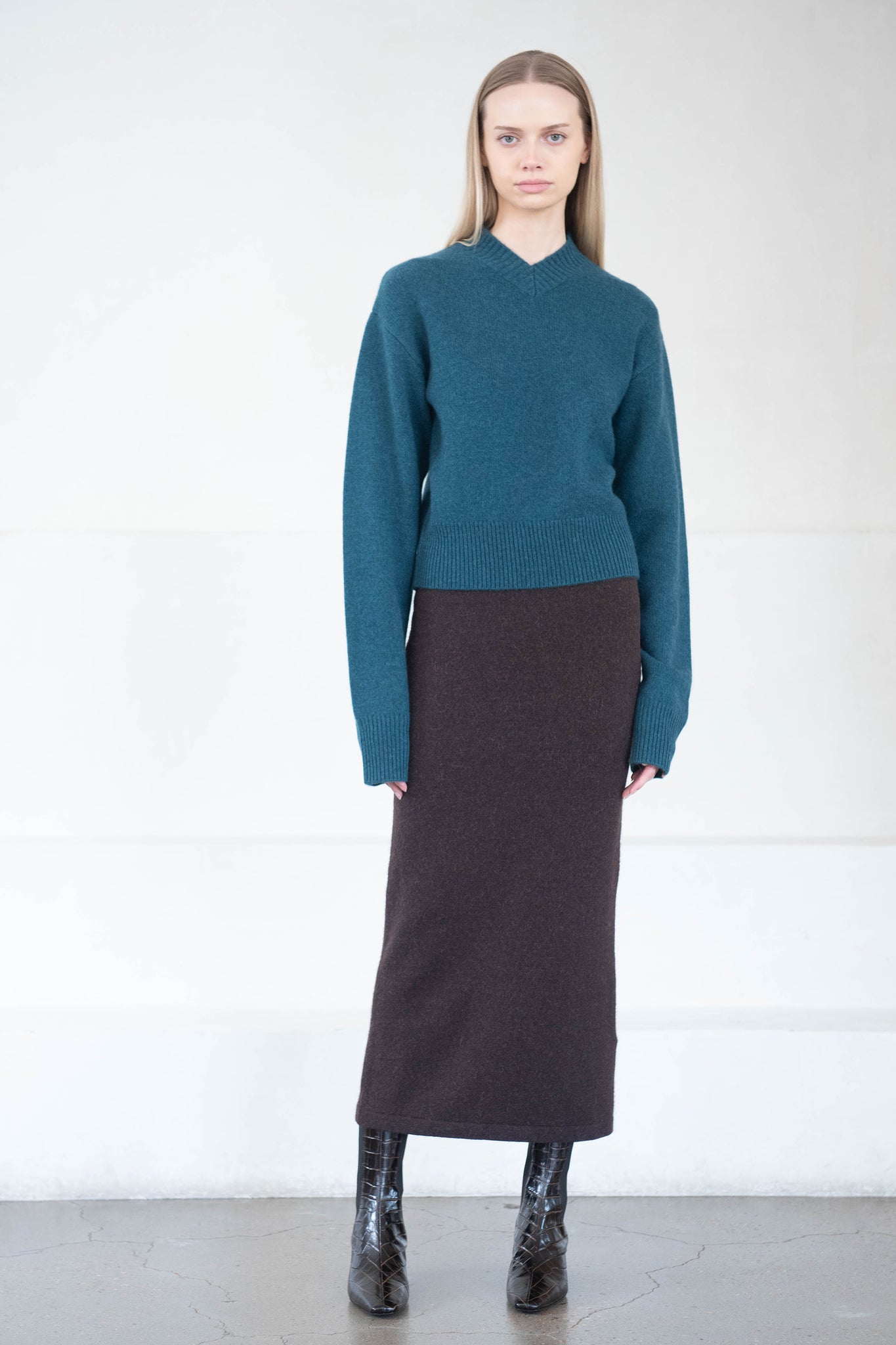 Extreme Cashmere - N°254 Demi Sweater, Pine