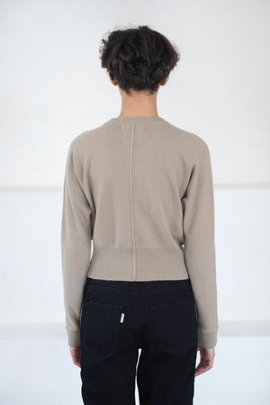 Extreme Cashmere - N°257 Blouson Cardigan, Dust
