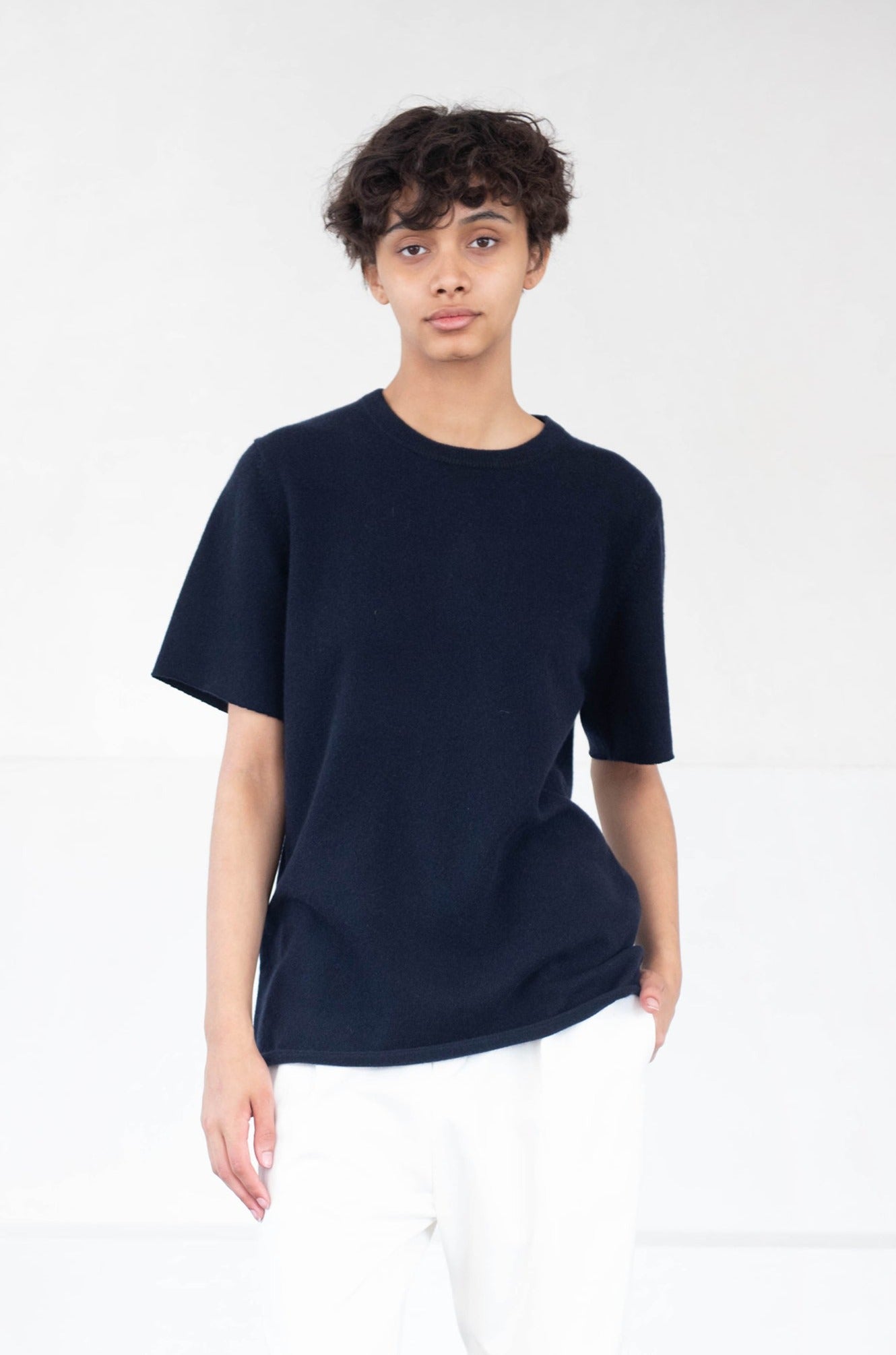 Extreme Cashmere - N°64 T-Shirt, Navy